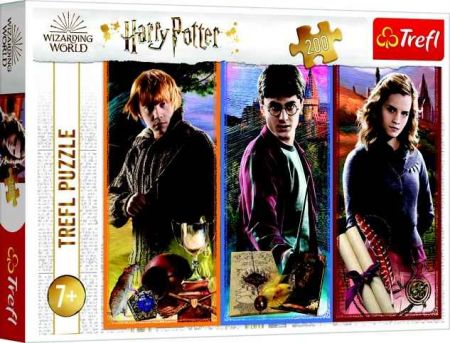 Puzzle Harry Potter Ve světě magie a čarodějnictví 200 dílků