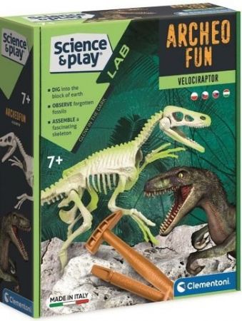 Sada pro paleontology Velociraptor