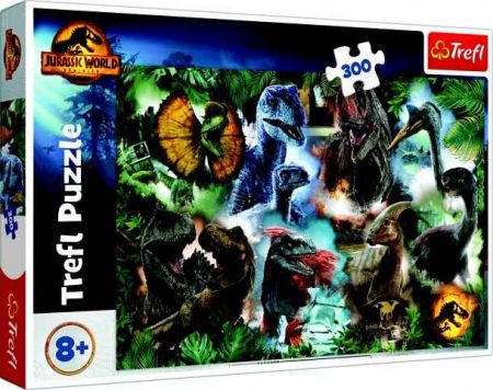 Puzzle Oblíbení dinosauři 300 dílků