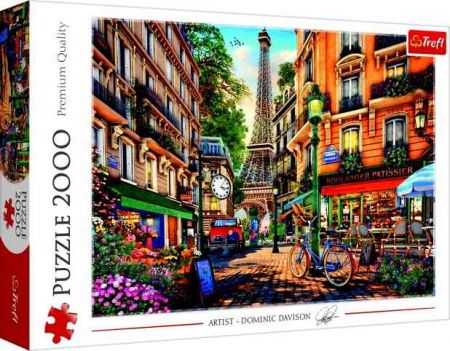 Puzzle Odpoledne v Paříži 2000 dílků