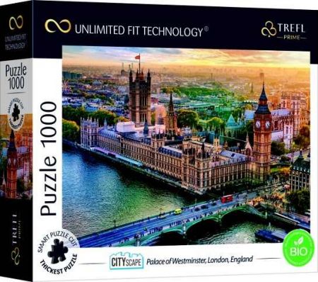 Puzzle prémiové Wstminster Londýn Anglie 1000 dílků