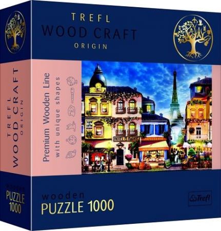 Puzzle dřevěné Francouzská alej 1000 dílků