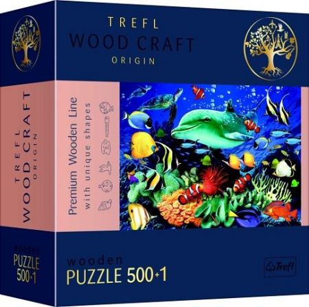 Puzzle dřevěné Mořský svět 501 dílků