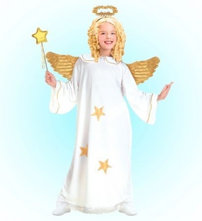 Kostým anděl 11-13 let svatozář
