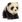 Plyšová baby panda MiYoni 25 cm