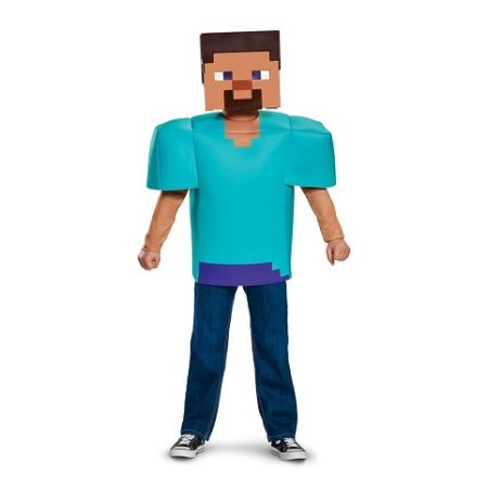 Minecraft - Steve kostým, 7-8 let