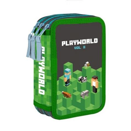 Penál 3 p. prázdný Playworld