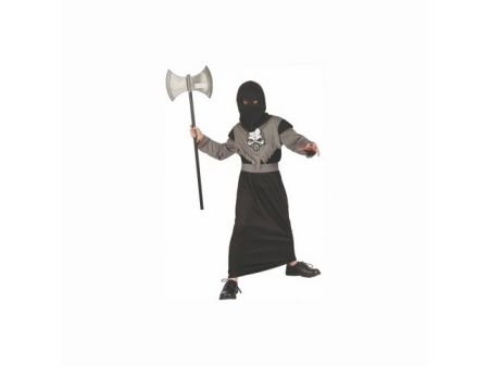 Šaty na karneval - Temný bojovník, 120-130cm
