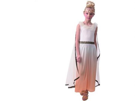 Šaty na karneval - řecká bohyně, 110 - 120 cm
