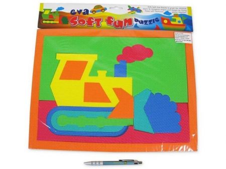 Puzzle soft, 4 druhy