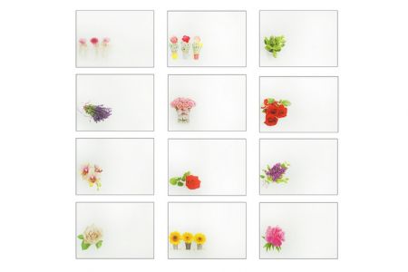 Obálka dopisní barevná s potiskem Květy, 175 x 125 mm