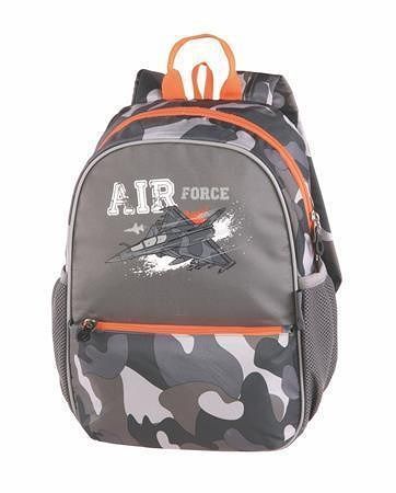 Batoh &quot;Junior Air Force One&quot;, šedá-oranžová, PULSE