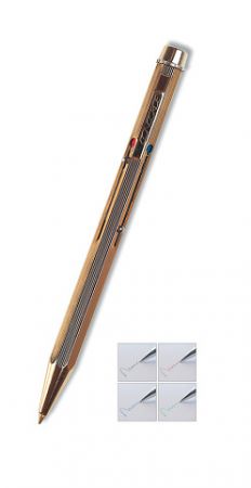 Kuličkové pero CONCORDE Classic, zlaté, 4barevné