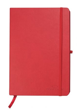 Zápisník CONCORDE Neapol A5 linka 9mm, 80 listů, červený
