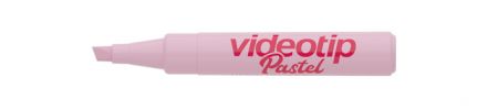 Zvýrazňovač ICO Videotip pastelový, pastel růžová