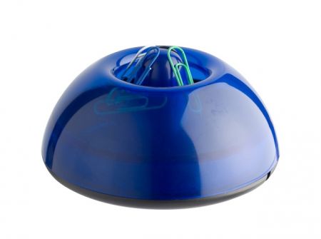 Magnetický držák spon ICO Lux, transparentní modrý
