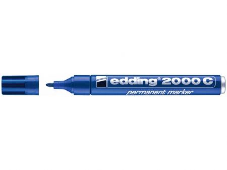 Permanentní popisovač EDDING 2000 C, modrý