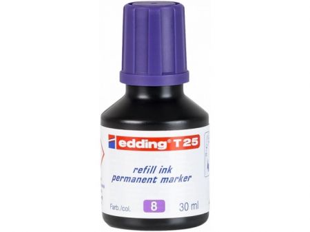 Permanentní inkoust EDDING T25, fialový