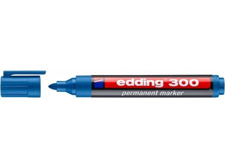 Průmyslový popisovač EDDING 300, sv. modrý