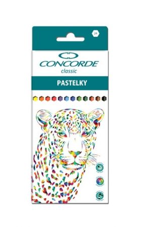 Pastelky CONCORDE Classic 24ks, Safari