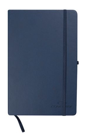 Zápisník CONCORDE Neapol A6 linka 9mm, 80 listů, modrý