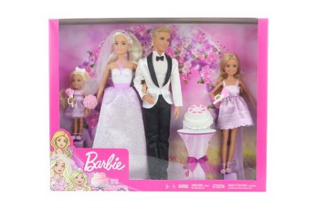 Barbie svatební sada DJR88