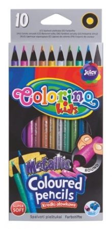Colorino pastelky metalické 10 barev