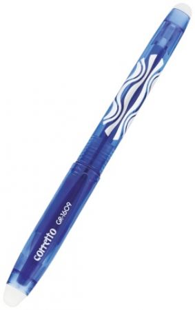 Kuličkové pero Correto GR-1609 gumovací modré