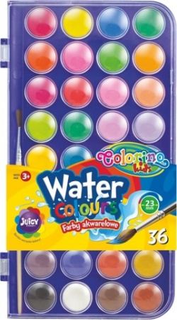 Barvy vodové Colorino 36ks