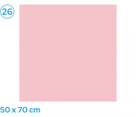 Papír barevný sv.růžový 50x70 cm