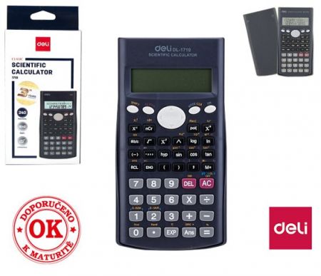 Kalkulačka DELI E1710 vědecká