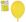 OB balónky G90/02 26cm 10ks žlutá