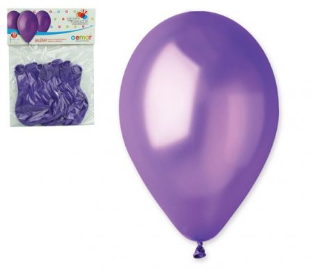 OB balónky G 90/49 10 balónků 26cm fialová