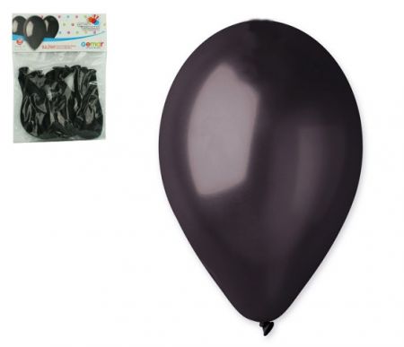 OB balónky G 90/14 - 10 balónků 26cm černá