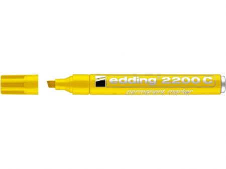 Permanentní popisovač EDDING 2200,  žlutý