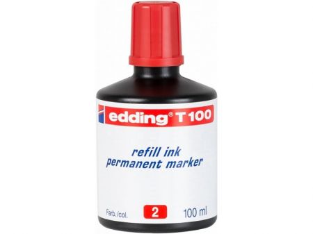 Inkoust EDDING T 100, červený