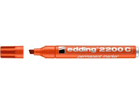 Permanentní popisovač EDDING 2200, oranžový