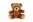 Medvěd sedící plyš 20cm 2 barvy 0m+