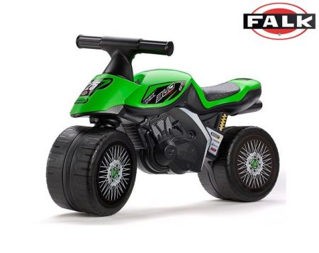 FALK Odrážedlo Kawasaki Green baby moto