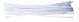 Žinylka chlupaté modelovací drátky 29cm,16ks - 01. bílé