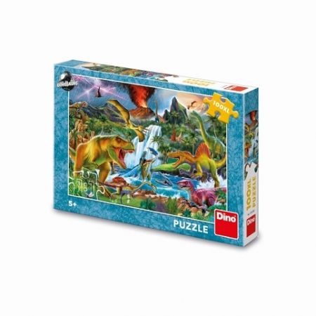 BOJ DINOSAURŮ 100 XL Puzzle