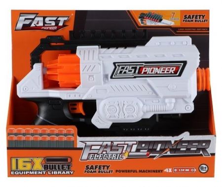 Blaster Fast mini bateriový + 16 ks nábojů