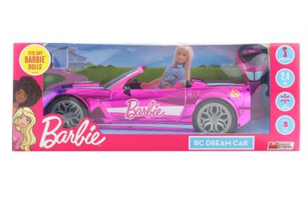 Barbie RC Dream car 2,4 GHz-auto na dálkové ovládání