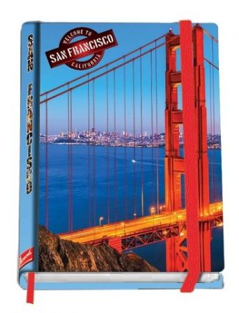 Poznámková kniha A6 - č. 21792 NB6 San Francisco - linkovaný papír
