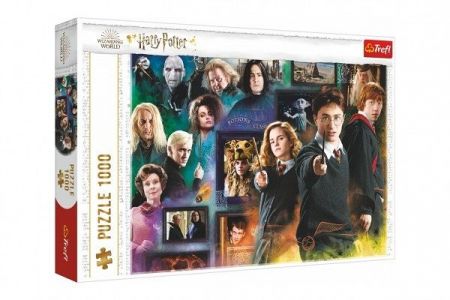 Puzzle Harry Potter - Kouzelnický svět 1000 dílků 68,3x48cm v krabici 40x27x6cm