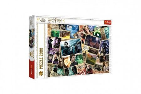 Puzzle Harry Potter - Hrdinové 2000 dílků 96,1x68,2cm v krabici 40x27x6cm