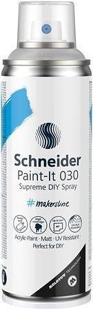 Akrylová barva ve spreji &quot;Paint-It 030&quot;, stříbrná, 200 ml, SCHNEIDER ML03050007