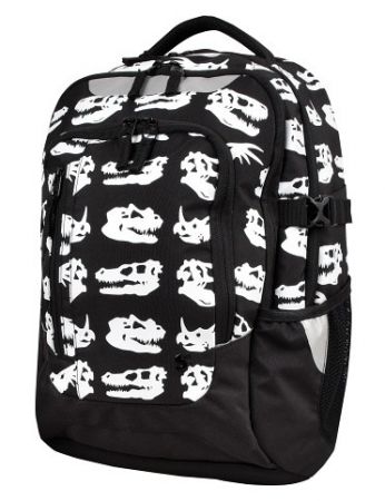 STIL Studentský batoh s kapsou na notebook Black&amp;White