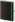 Tečkovaný zápisník Black Green S (čtverečkovaný) / 9cm x 14cm / BB445-3