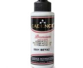 Akrylové barvy Cadence Premium 120 ml, výběr barev bílá